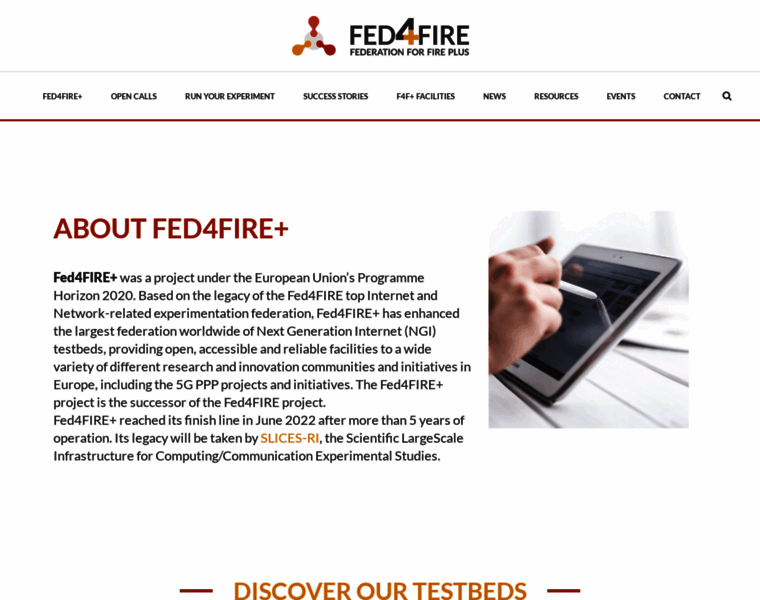 Fed4fire.eu thumbnail