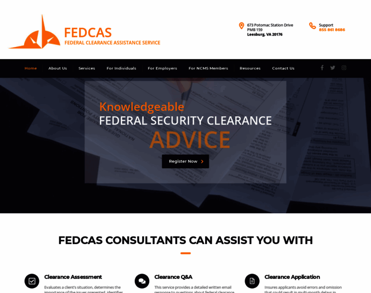 Fedcas.com thumbnail