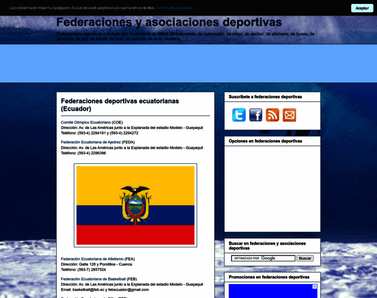 Federaciones.org thumbnail