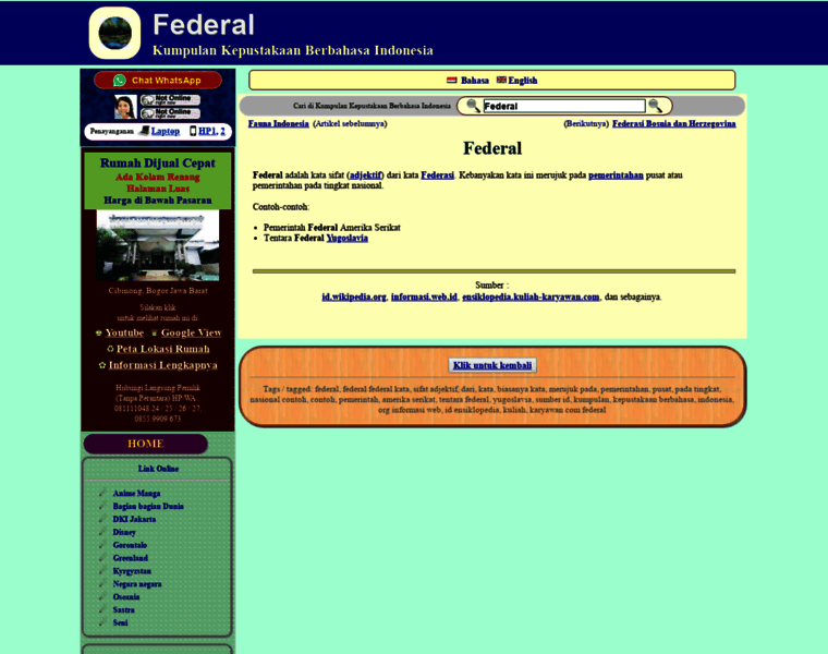 Federal.web.id thumbnail