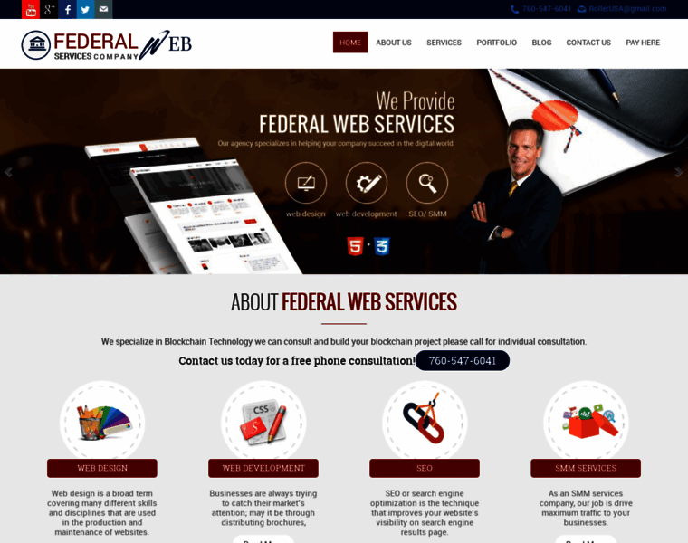 Federalwebservices.com thumbnail