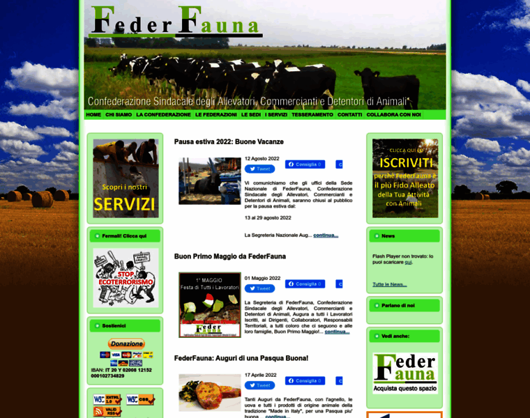Federfauna.org thumbnail