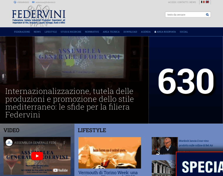 Federvini.it thumbnail