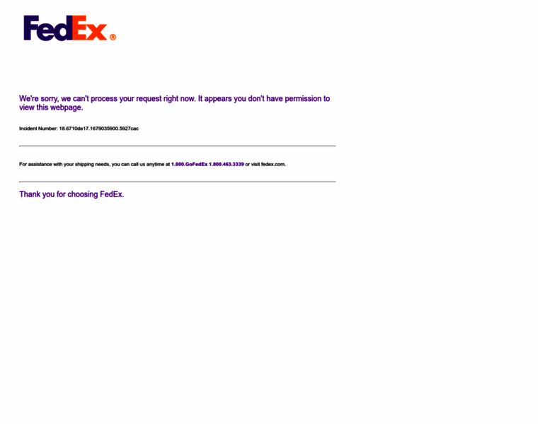 Fedex.be thumbnail