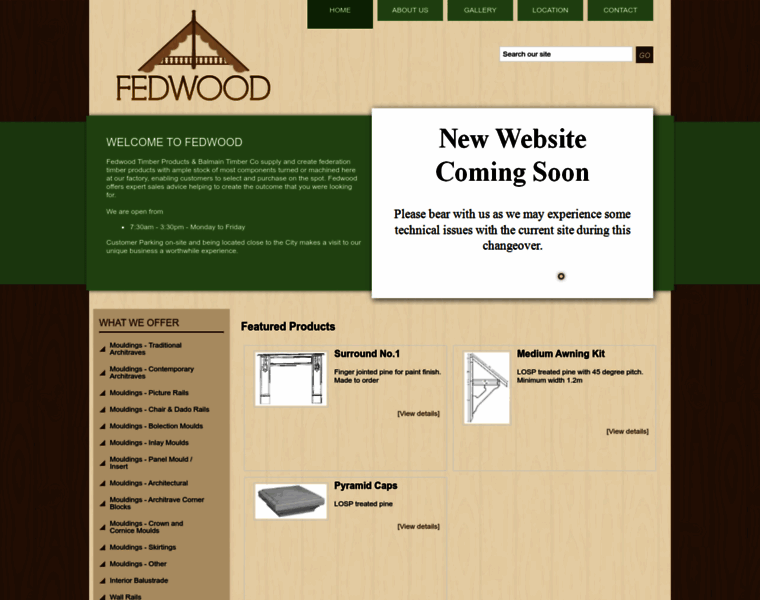 Fedwood.com.au thumbnail