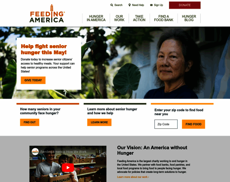 Feedingamerica.org thumbnail