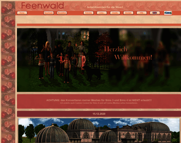 Feenwald.de thumbnail