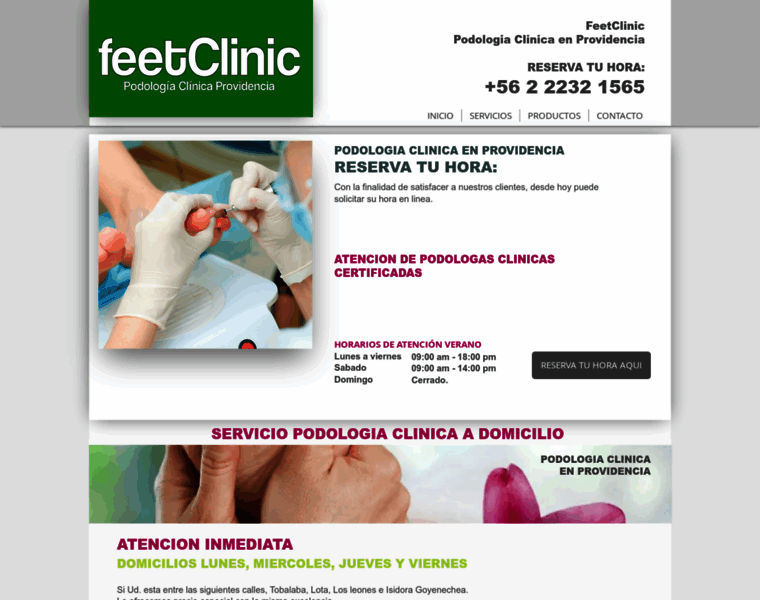 Feetclinic.cl thumbnail