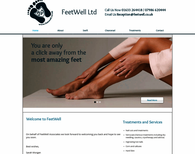 Feetwell.co.uk thumbnail
