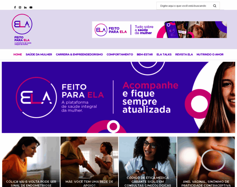Feitoparaela.com.br thumbnail