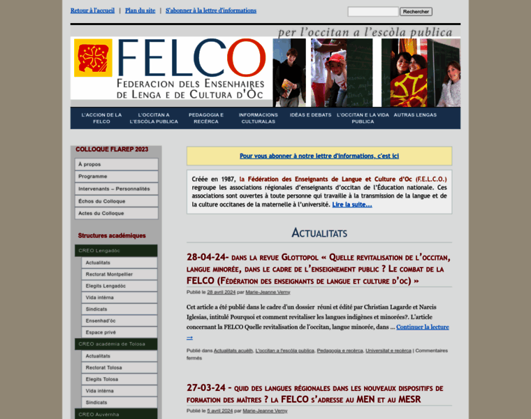 Felco-creo.org thumbnail