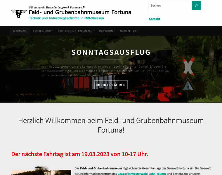 Feldbahn-fortuna.de thumbnail