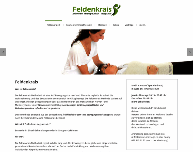 Feldenkrais-massage.ch thumbnail