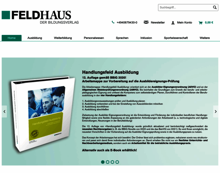 Feldhausverlag.de thumbnail