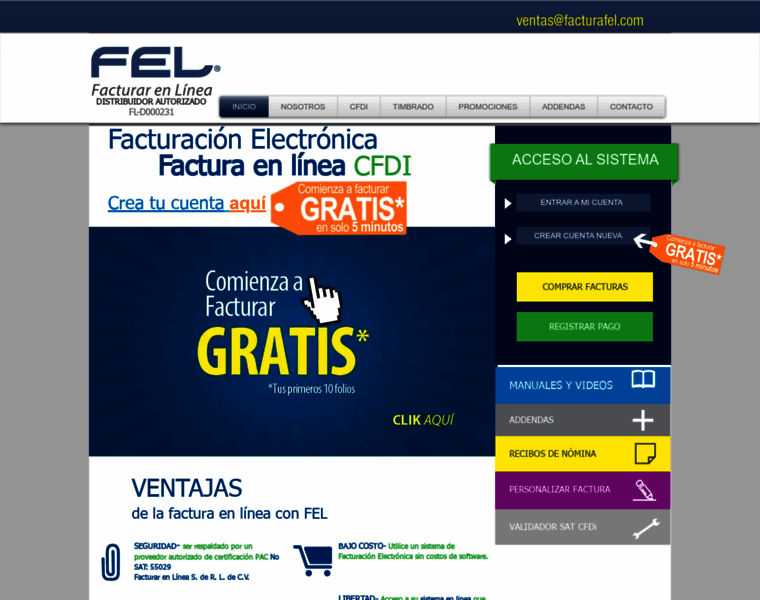 Felfacturacionelectronica.com thumbnail
