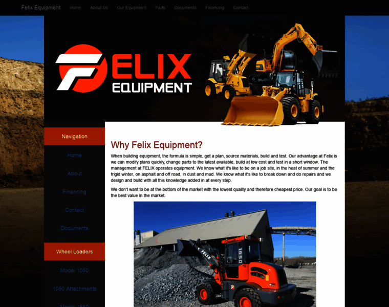 Felixequipment.com thumbnail