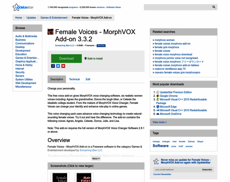 Female-voices-morphvox-add-on.updatestar.com thumbnail