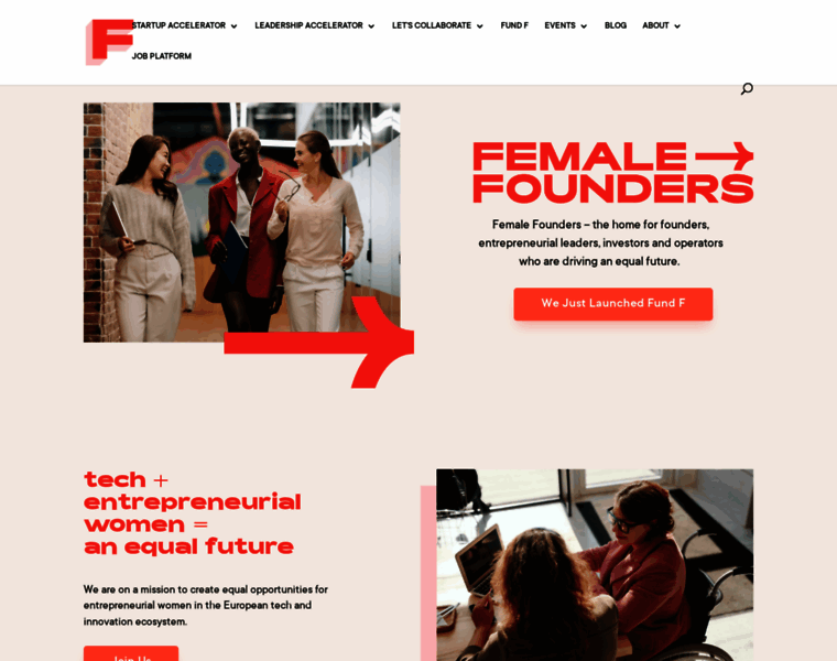 Femalefounders.global thumbnail