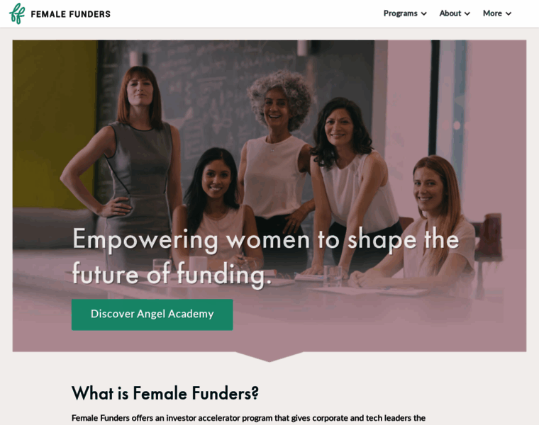Femalefunders.com thumbnail