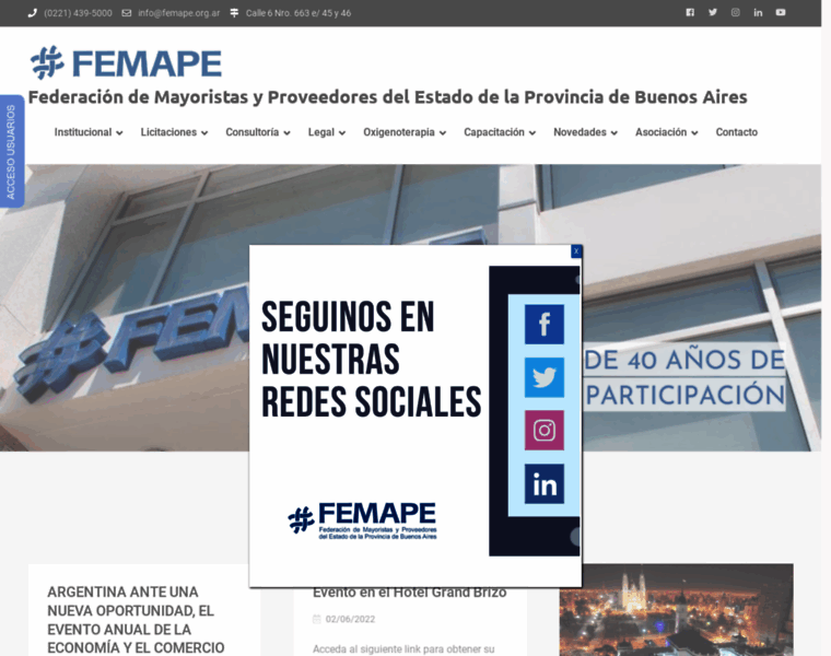 Femape.org.ar thumbnail