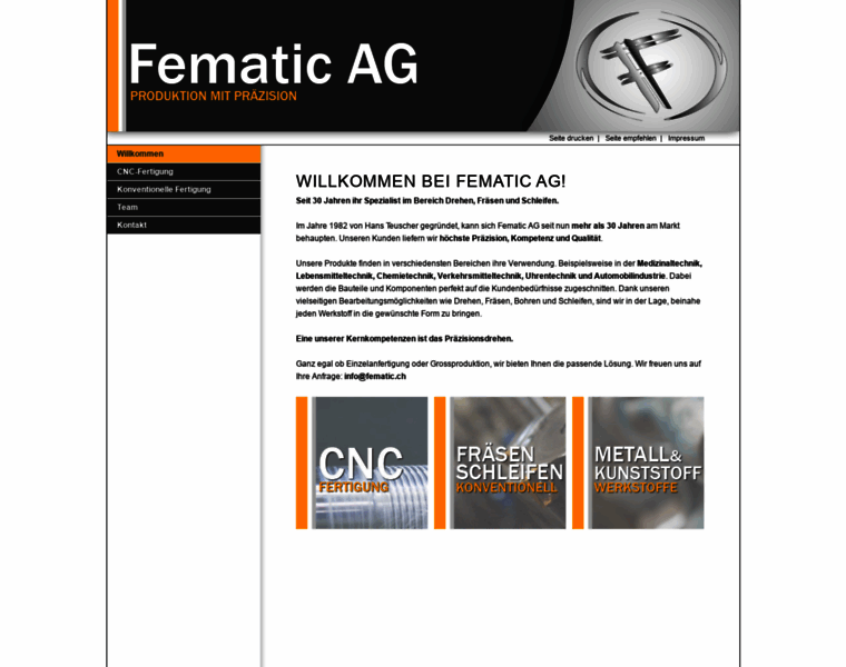 Fematic.ch thumbnail