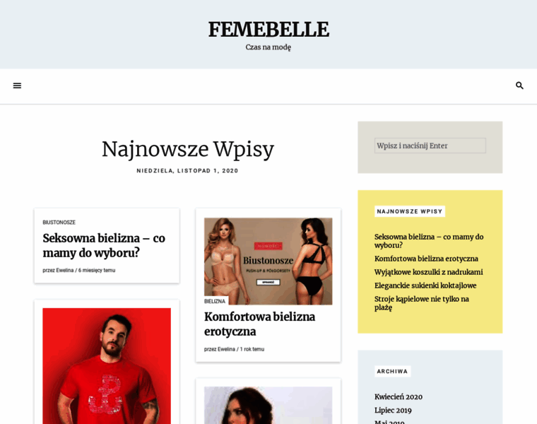 Femebelle.pl thumbnail