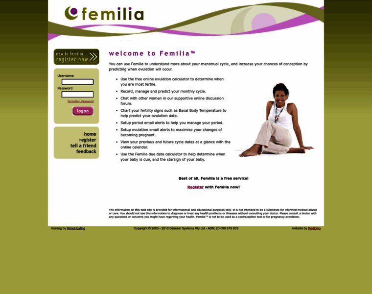 Femilia.com thumbnail