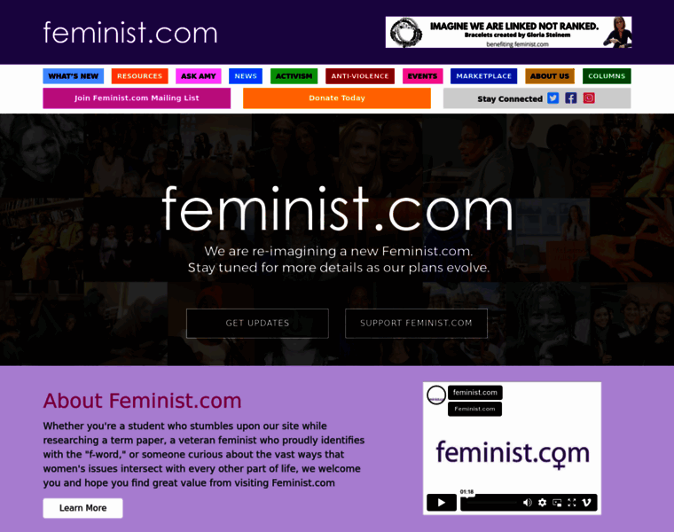 Feminist.com thumbnail