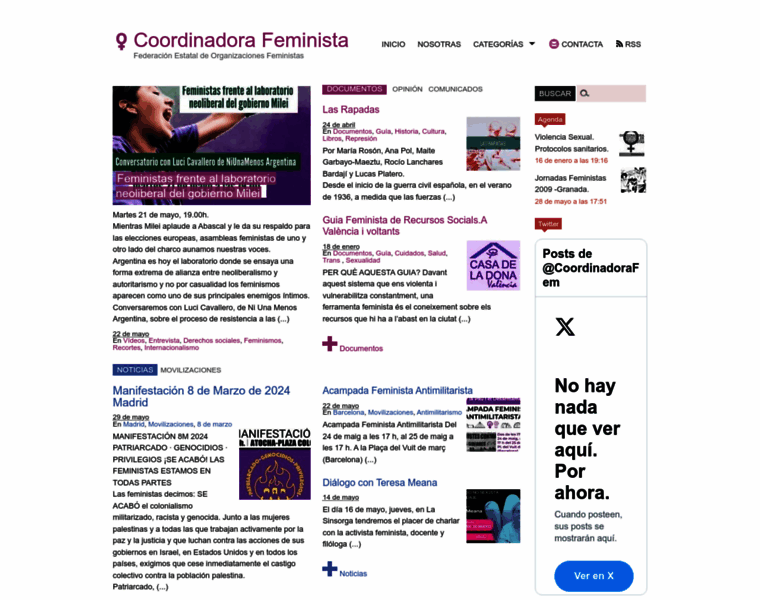 Feministas.org thumbnail