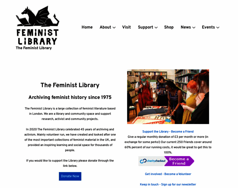 Feministlibrary.co.uk thumbnail