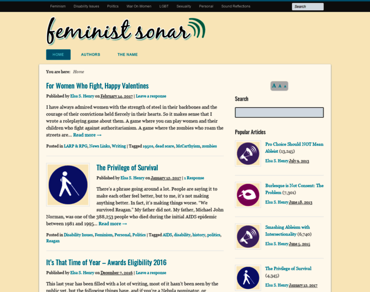 Feministsonar.com thumbnail