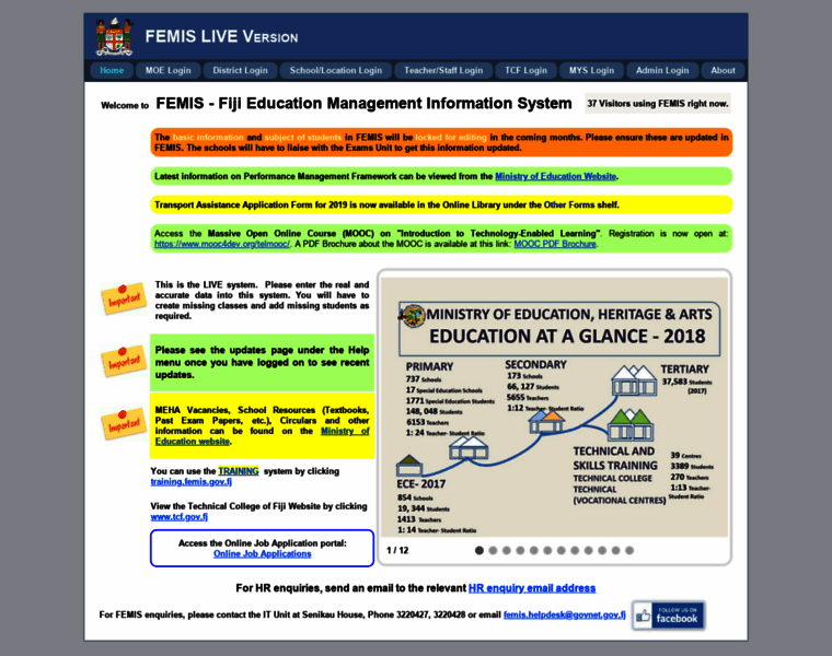 Femis.gov.fj thumbnail Femis.gov.fj thumbnail