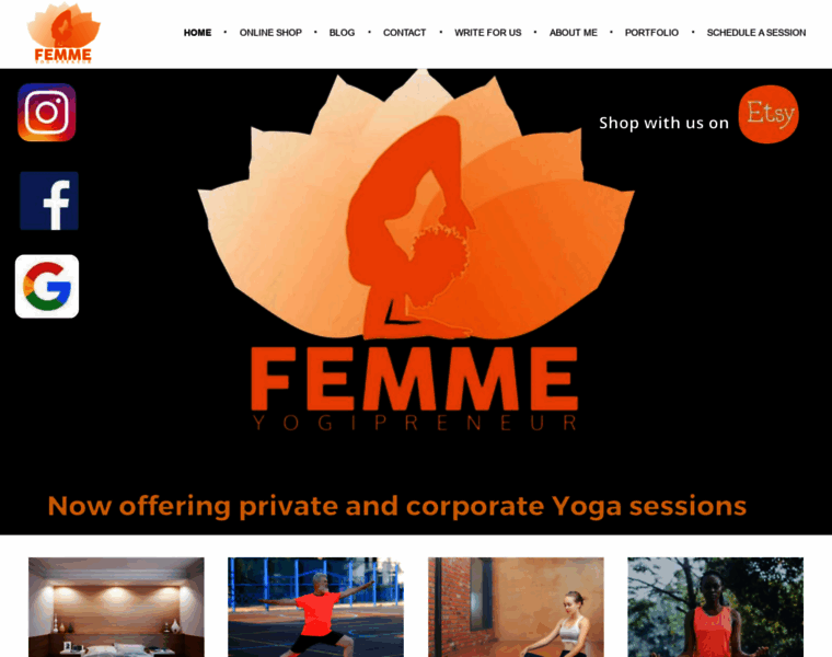 Femmeyogipreneur.com thumbnail