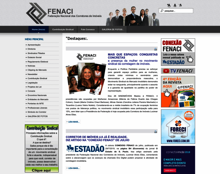 Fenaci.org.br thumbnail