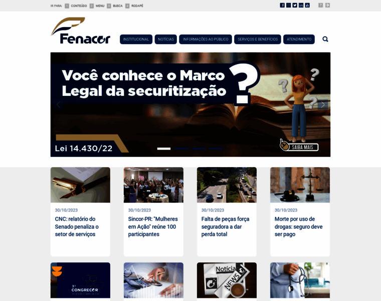 Fenacor.com.br thumbnail
