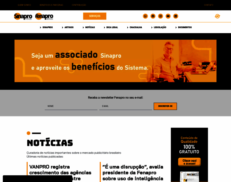 Fenapro.org.br thumbnail
