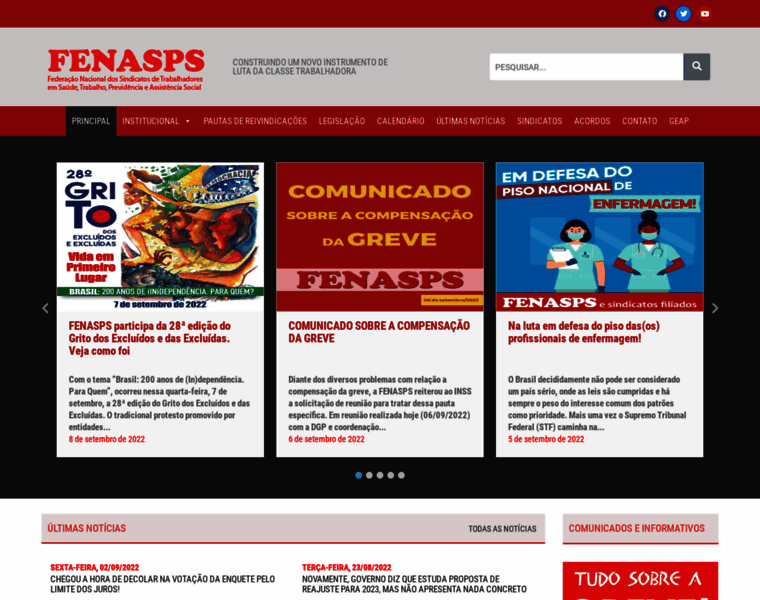 Fenasps.org.br thumbnail
