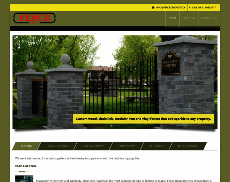 Fencedepotltd.ca thumbnail Fencedepotltd.ca thumbnail