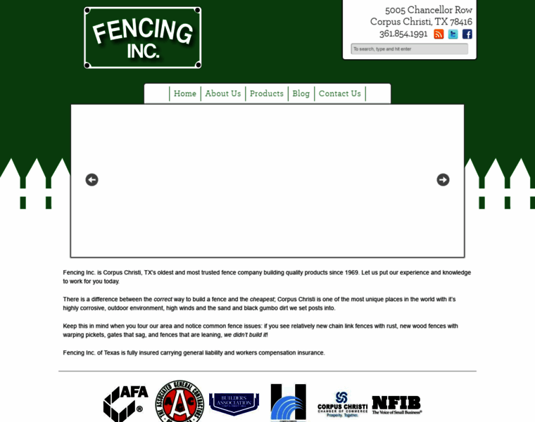 Fencinginc.com thumbnail