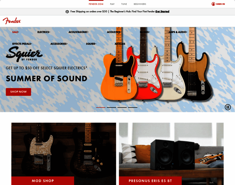 Fender.co.jp thumbnail