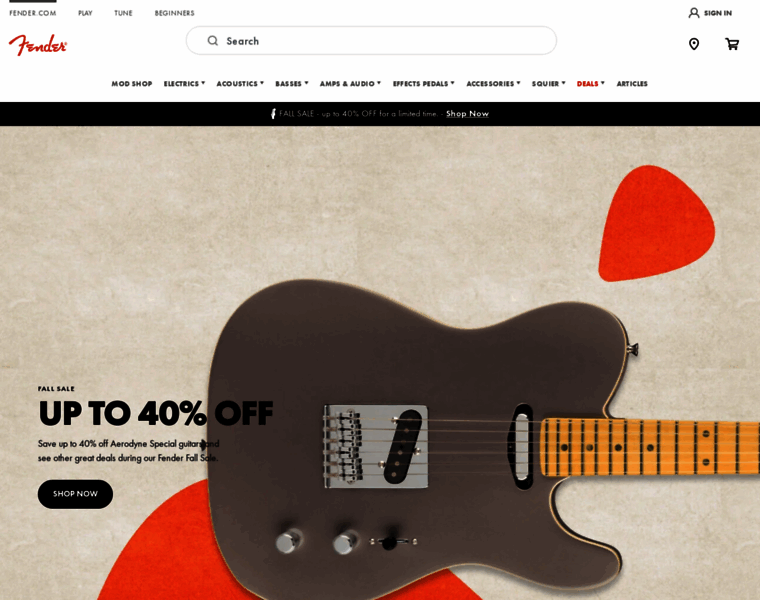 Fender.com.au thumbnail