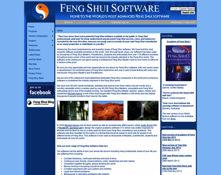 Fengshuisoftware.com thumbnail