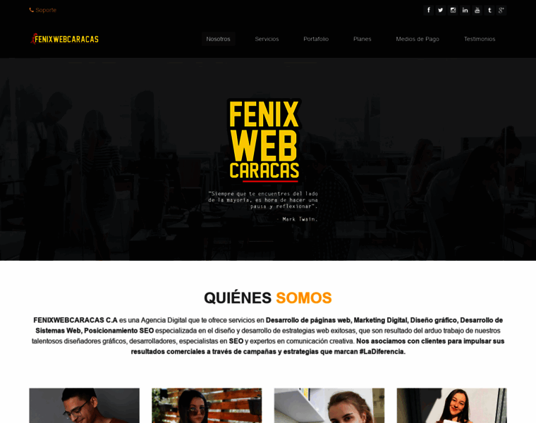 Fenixwebcaracas.com.ve thumbnail