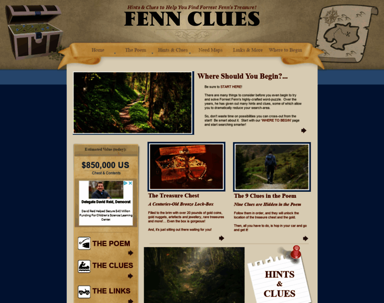 Fennclues.com thumbnail