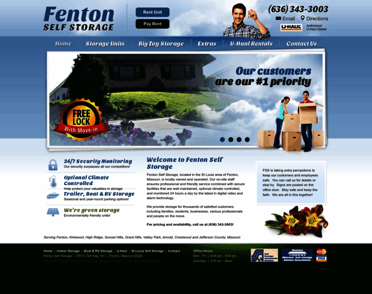 Fentonselfstorage.com thumbnail