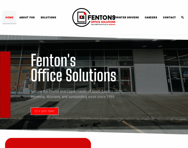Fentonsofficesolutions.com thumbnail