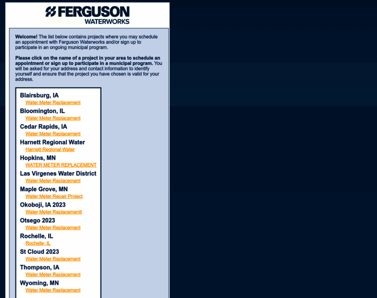 Fergusonscheduling.com thumbnail