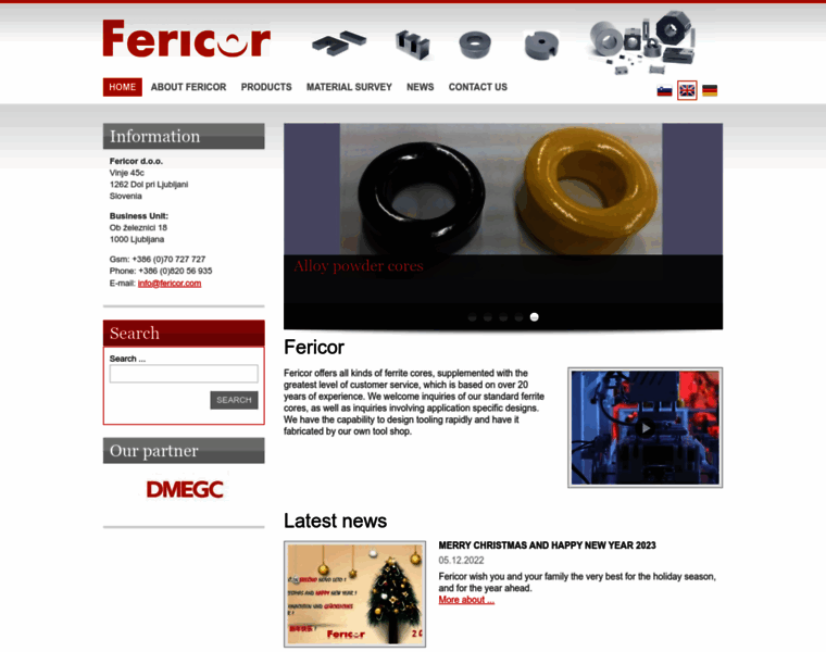 Fericor.com thumbnail