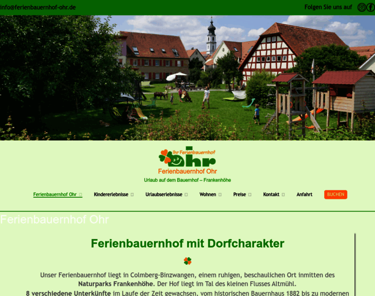 Ferienbauernhof-ohr.de thumbnail