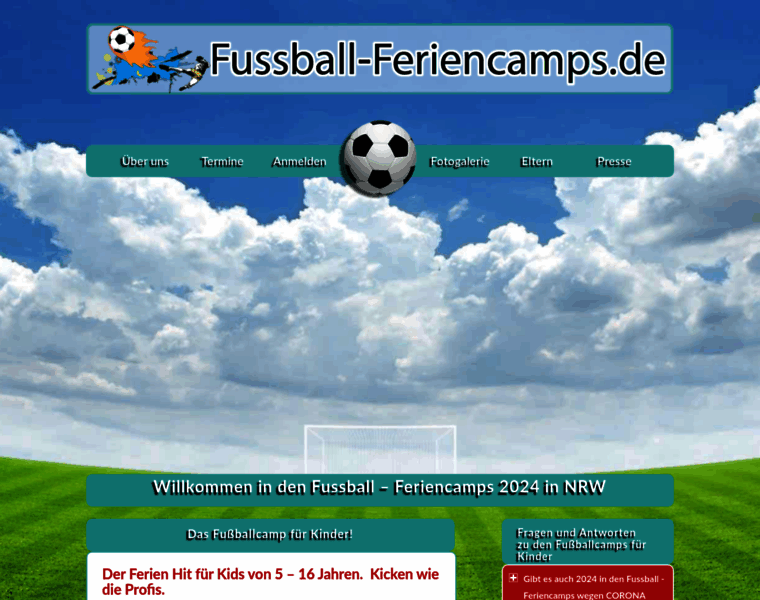 Ferienfussballcamps.koeln thumbnail